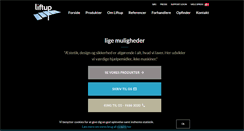 Desktop Screenshot of liftup.dk